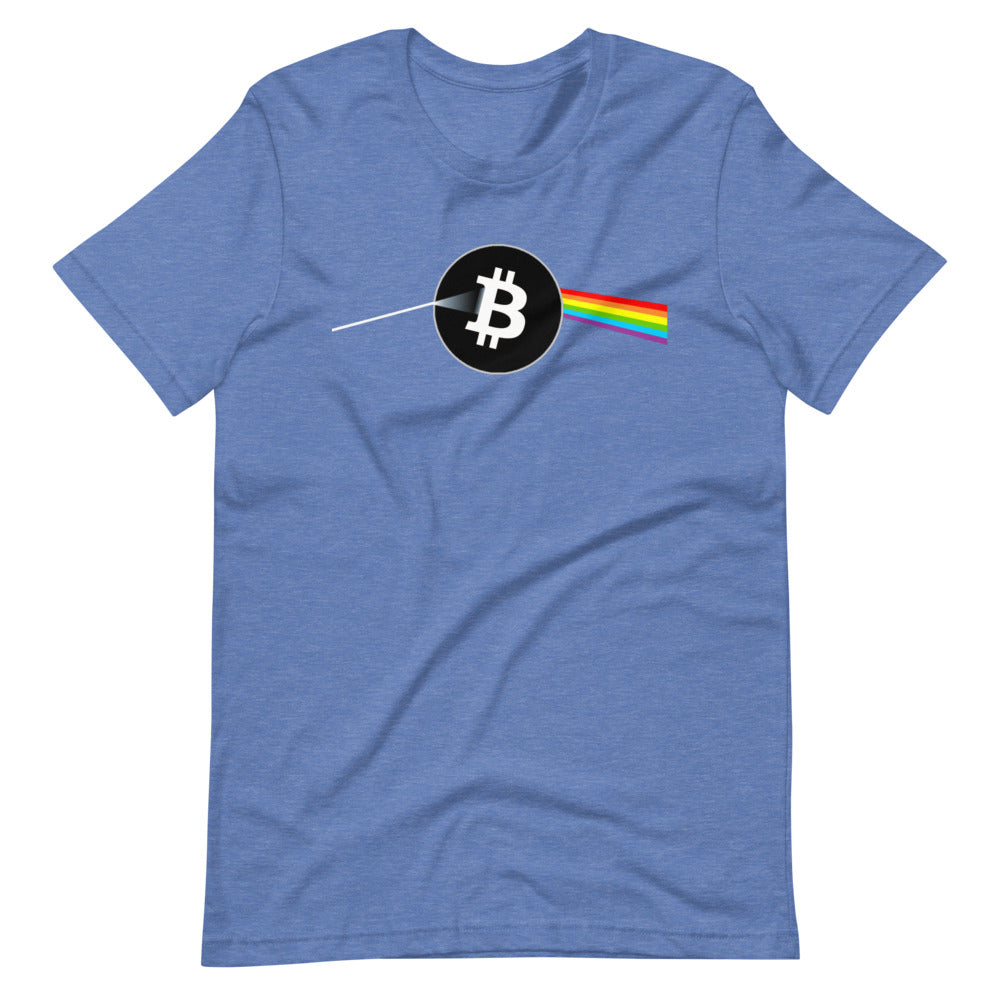 Dark Side Of Bitcoin Short-Sleeve Unisex T-Shirt - Proud Libertarian - Libertarian Frontier