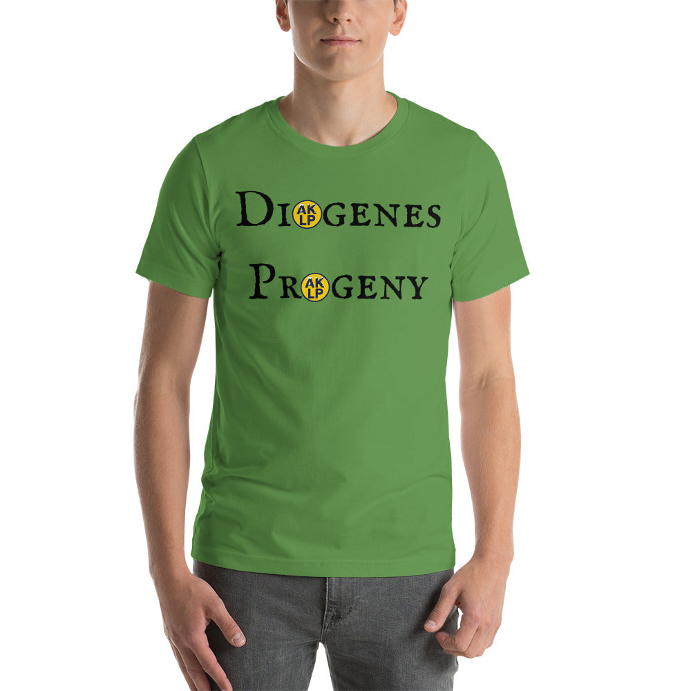 Diogenes Progeny Alaska LP Short-Sleeve Unisex T-Shirt - Proud Libertarian - Alaska Libertarian Party