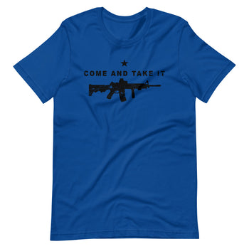 Come and Take it Short-Sleeve Unisex T-Shirt - Proud Libertarian - Libertarian Frontier