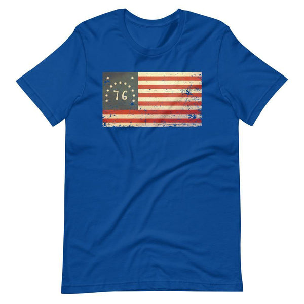 Bennington Vintage Short-Sleeve Unisex T-Shirt - Proud Libertarian - Libertarian Frontier