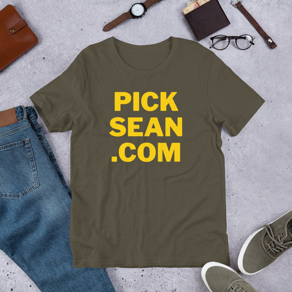 PICKSEAN.COM Short-Sleeve Unisex T-Shirt - Proud Libertarian - Pick Sean Thorne