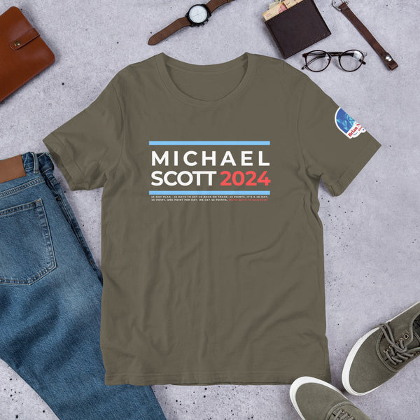 Michael Scott 2024 Unisex t-shirt - Proud Libertarian - The Brian Nichols Show