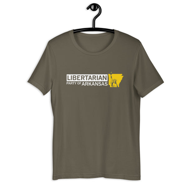 Libertarian Party of Arkansas Unisex t-shirt - Proud Libertarian - Libertarian Party of Arkansas