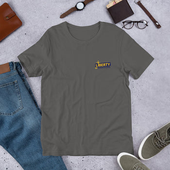 Liberty is Essential Short-Sleeve Unisex T-Shirt - Proud Libertarian - Liberty is Essential