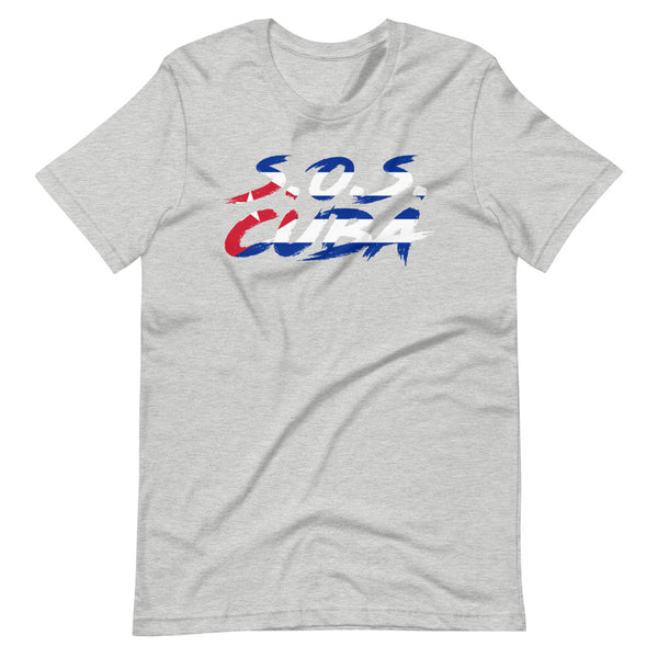 S.O.S Cuba Short-Sleeve Unisex T-Shirt - Proud Libertarian - Libertarian Frontier