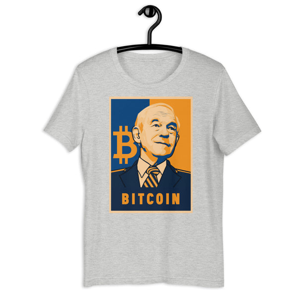 Ron Paul - Bitcoin Short-Sleeve Unisex T-Shirt - Proud Libertarian - Libertarian Frontier