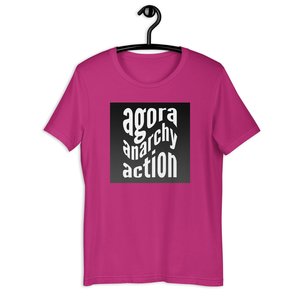 Agora Anarchy Action Unisex t-shirt - Proud Libertarian - NewStoics