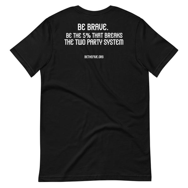 Be the 5% Short-sleeve unisex t-shirt - Proud Libertarian - Liberty Live!