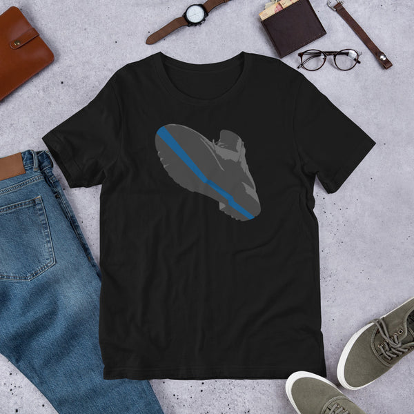 Thin Blue Boot Short-Sleeve Unisex T-Shirt - Proud Libertarian - Expressman