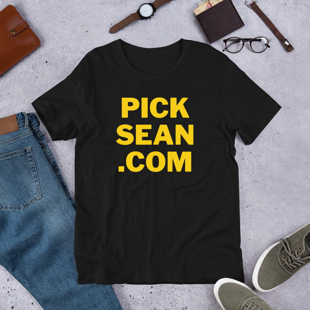 PICKSEAN.COM Short-Sleeve Unisex T-Shirt - Proud Libertarian - Pick Sean Thorne