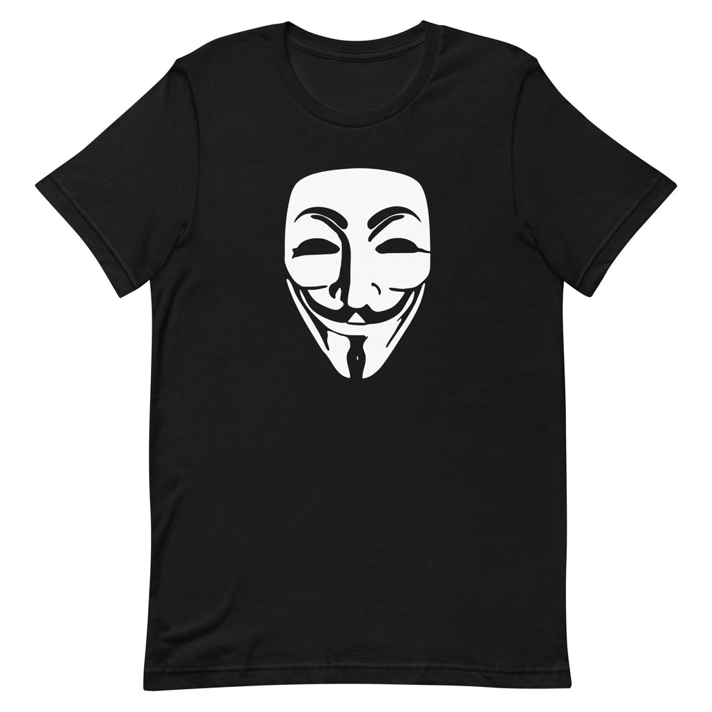 Guy Fawkes Anonymous Unisex t-shirt - Proud Libertarian - Proud Libertarian