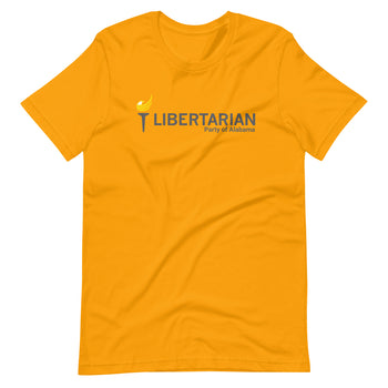 Libertarian Party of Alabama Unisex t-shirt - Proud Libertarian - Libertarian Party of Alabama