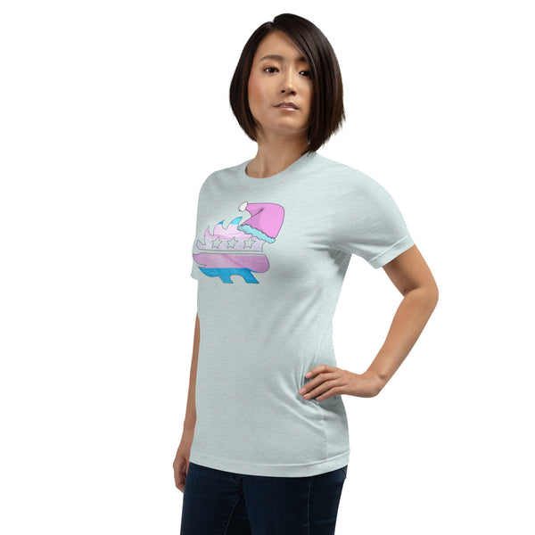 Merry Christmas Trans Porcupine - LGBTQ Liberty Unisex t-shirt - Proud Libertarian - Proud Libertarian