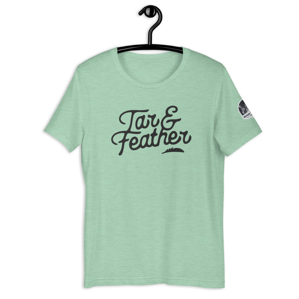 Tar and Feather Short-Sleeve Unisex T-Shirt - Proud Libertarian - The Brian Nichols Show