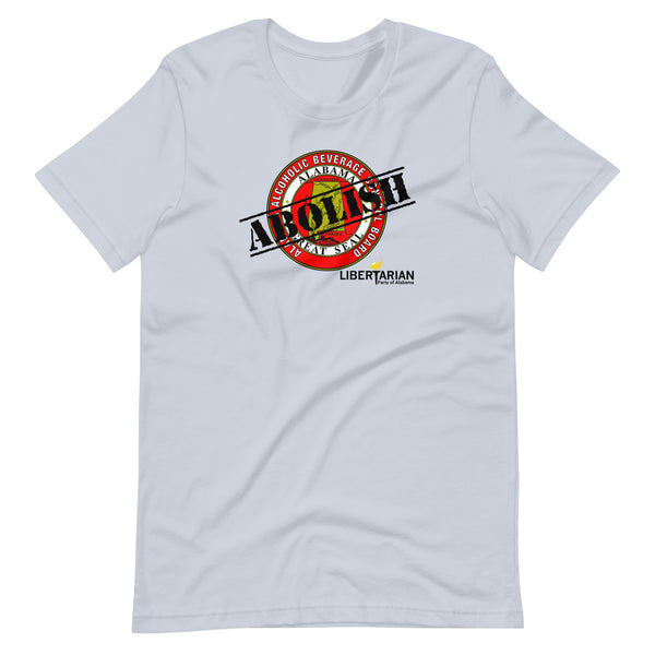 LP Alabama Abolish ABC Unisex t-shirt - Proud Libertarian - Libertarian Party of Alabama