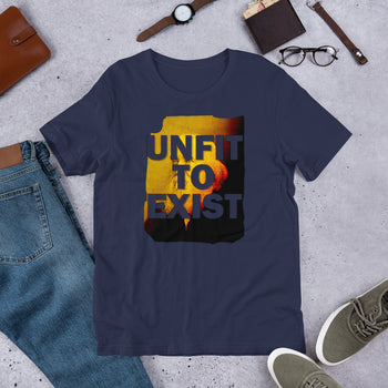 UNFIT to Exist Lysander SPooner Short-Sleeve Unisex T-Shirt - Proud Libertarian - Proud Libertarian