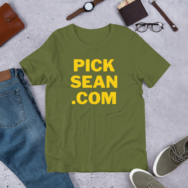 PICKSEAN.COM Short-Sleeve Unisex T-Shirt - Proud Libertarian - Pick Sean Thorne