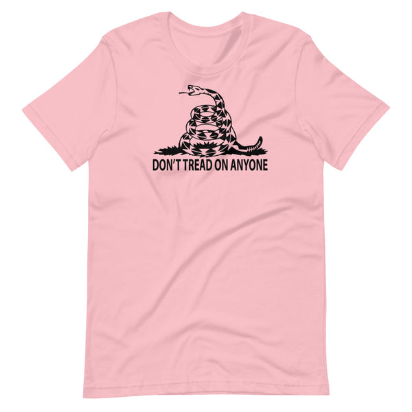 Don't Tread on Anyone Short-sleeve unisex t-shirt - Proud Libertarian - Proud Libertarian