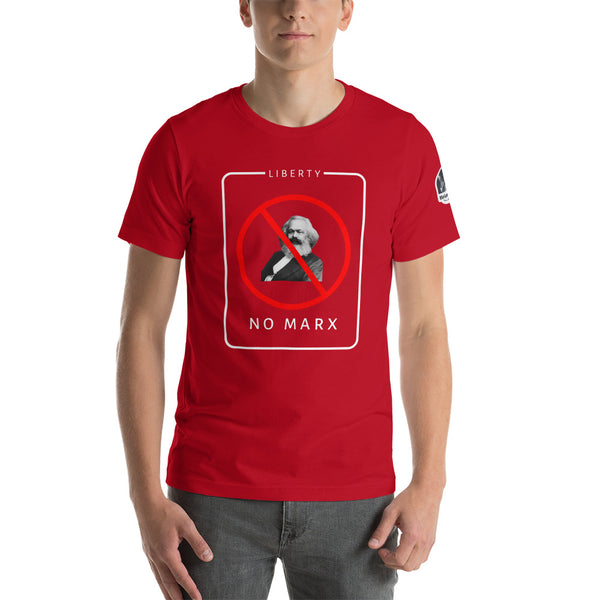 Liberty - No Marx Unisex t-shirt - Proud Libertarian - The Brian Nichols Show