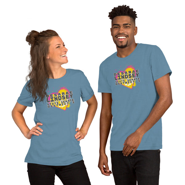 Desarae Lindsey for Texas Short-Sleeve Unisex T-Shirt - Proud Libertarian - Desarae Lindsey for Texas