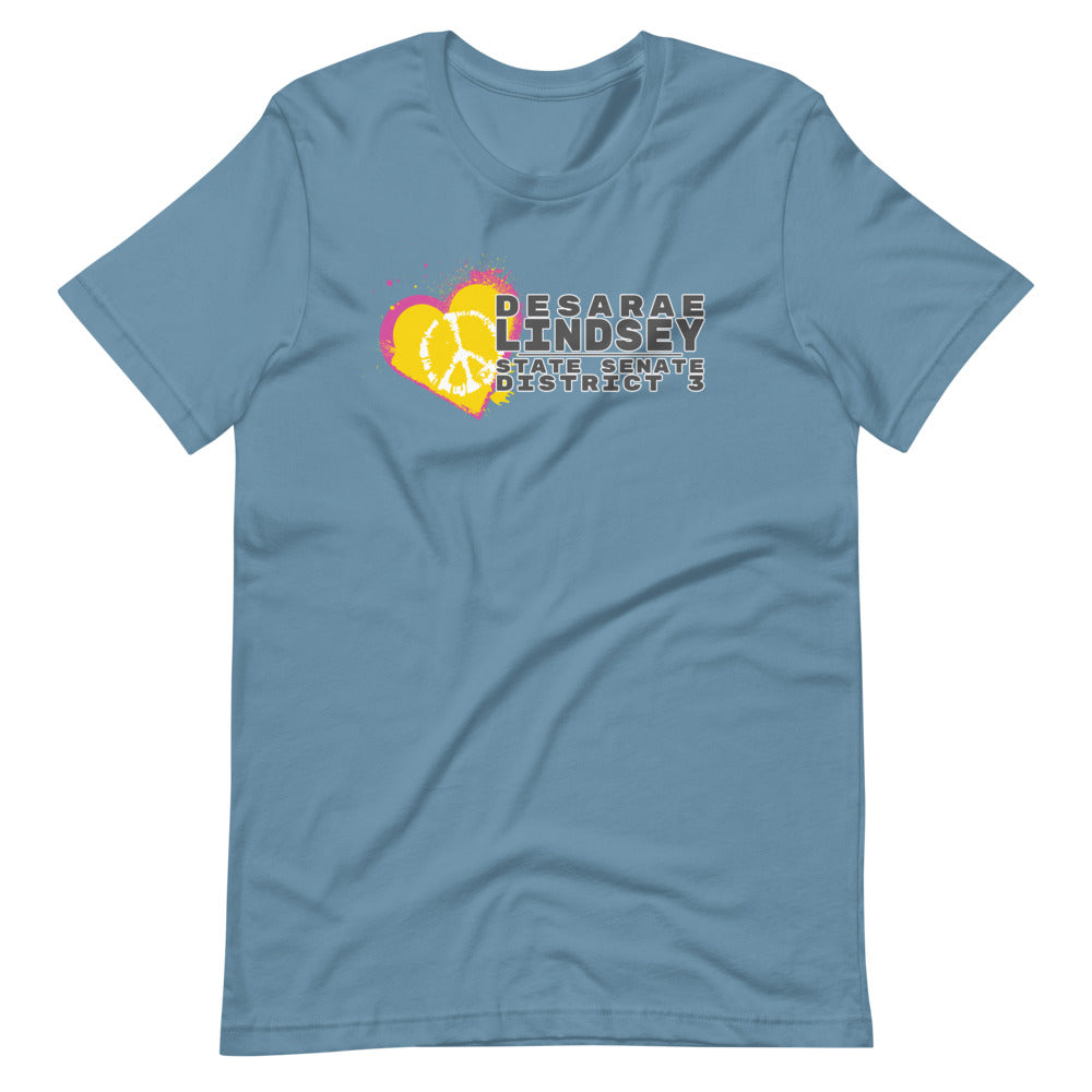 Desarae Lindsey for Texas Short-Sleeve Unisex T-Shirt - Proud Libertarian - Desarae Lindsey for Texas