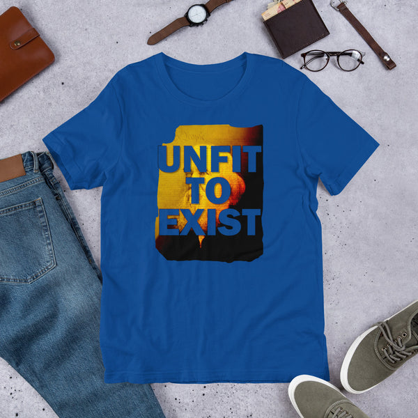 UNFIT to Exist Lysander SPooner Short-Sleeve Unisex T-Shirt - Proud Libertarian - Proud Libertarian