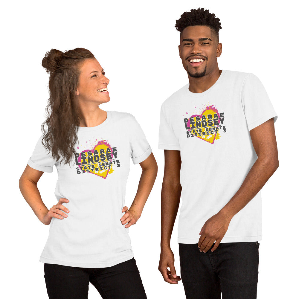 Desarae Lindsey for Texas Short-Sleeve Unisex T-Shirt - Proud Libertarian - Desarae Lindsey for Texas