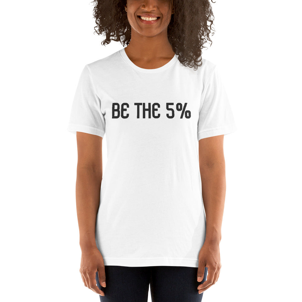 Be the 5% Short-sleeve unisex t-shirt - Proud Libertarian - Liberty Live!