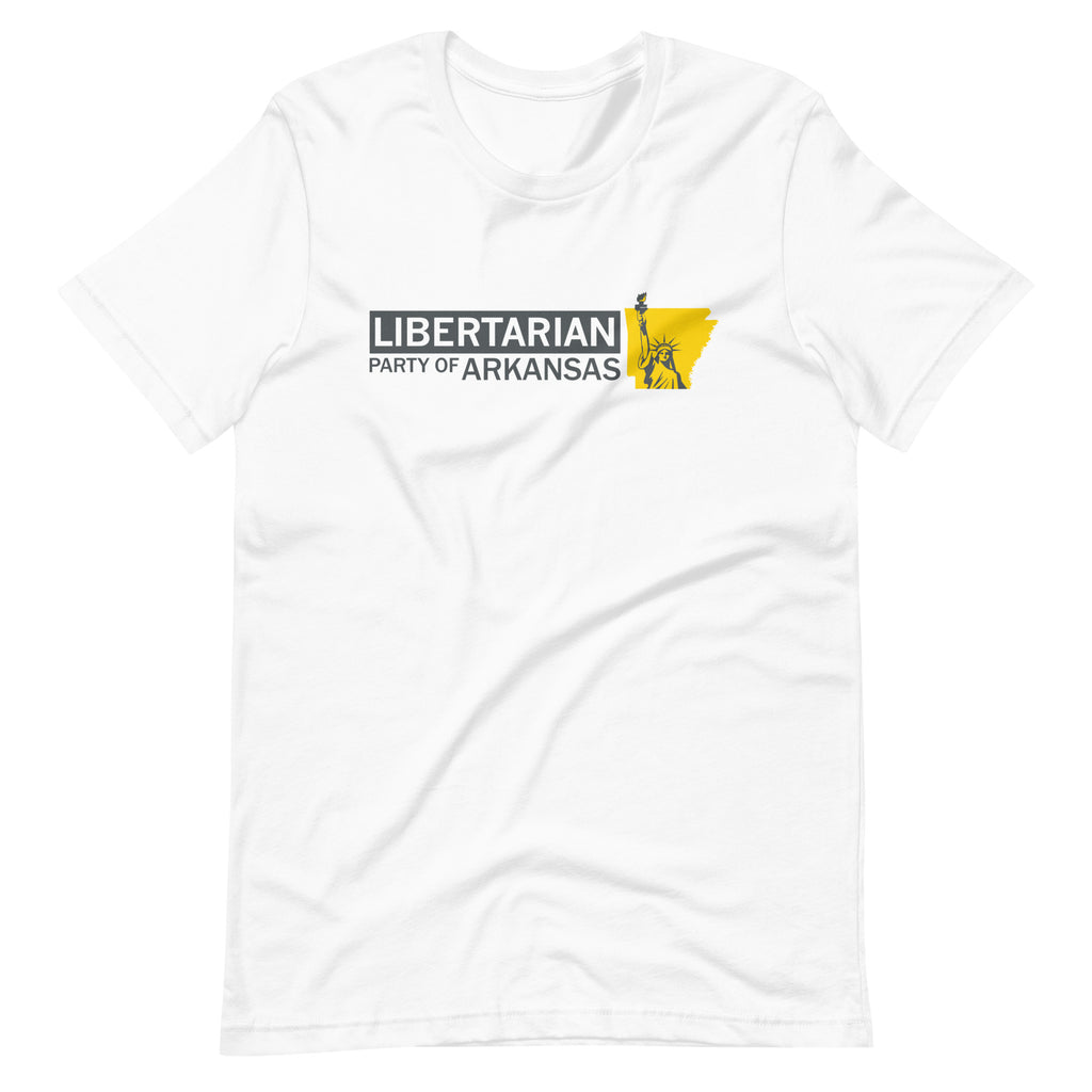 Libertarian Party of Arkansas Unisex t-shirt - Proud Libertarian - Libertarian Party of Arkansas