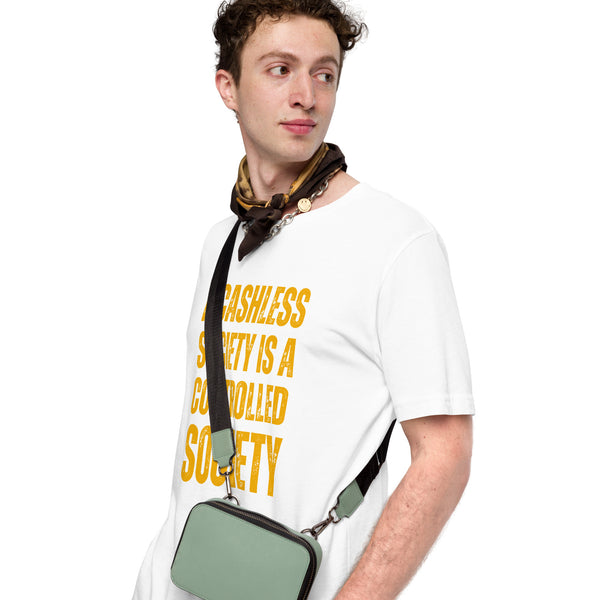 A Cashless Society is a Controlled Society Unisex t-shirt - Proud Libertarian - NewStoics