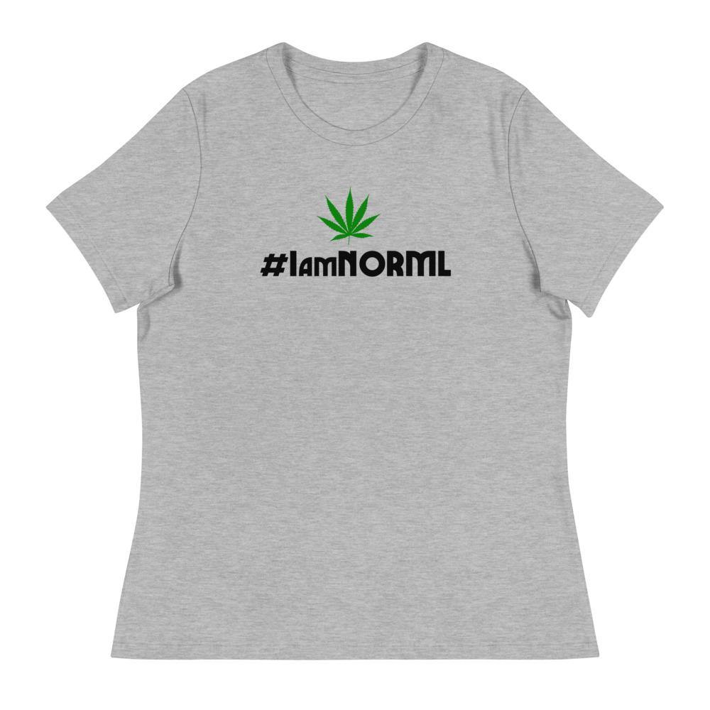 #IAmNORML Women's Relaxed T-Shirt - Proud Libertarian - Peachtree NORML