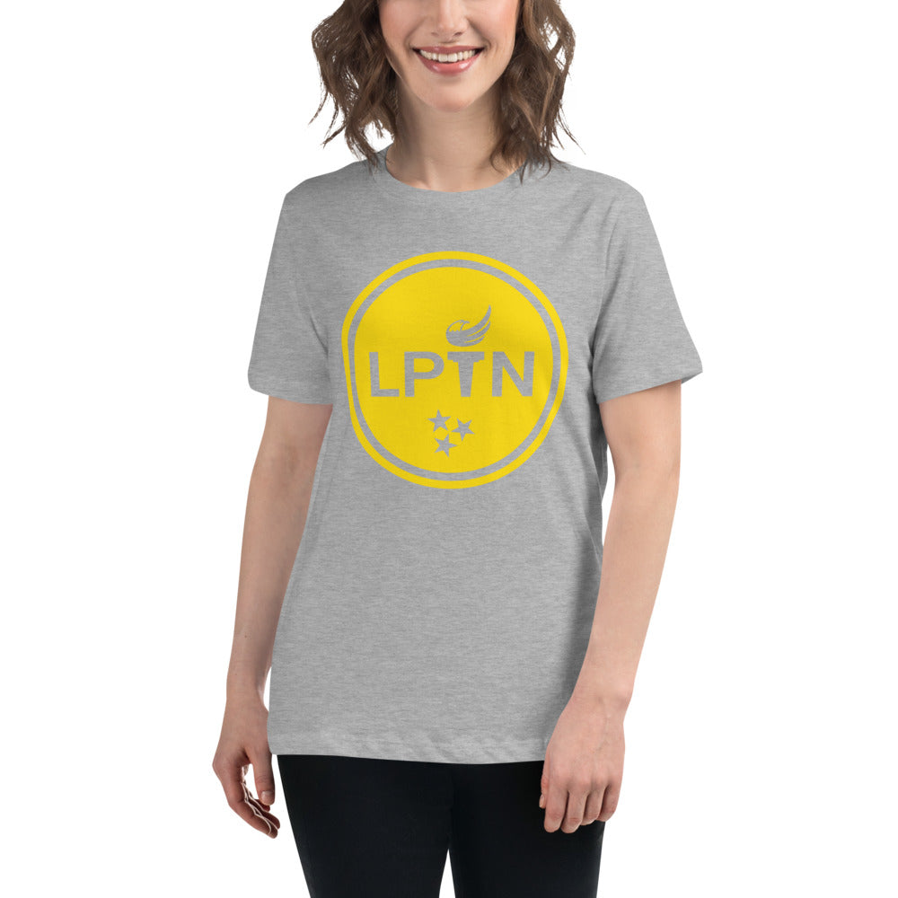 LPTN (Gold) Women's Relaxed T-Shirt - Proud Libertarian - Proud Libertarian