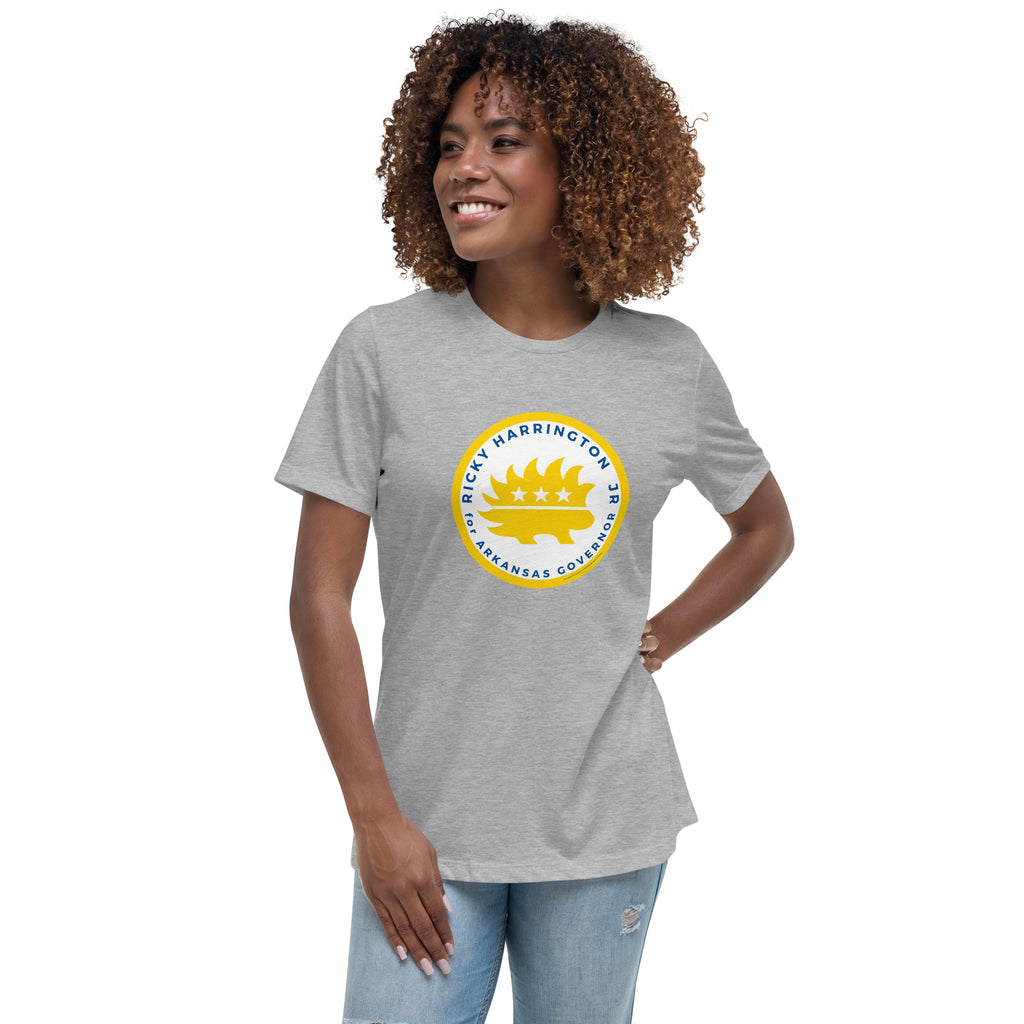 Ricky Harrington for Governor Arkansas Women's Relaxed T-Shirt - Proud Libertarian - Ricky Harrington