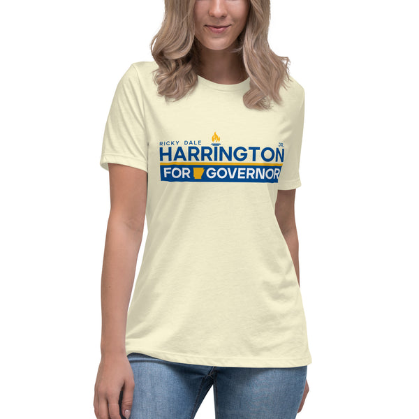 Ricky Harrington for Governor Women's Relaxed T-Shirt - Proud Libertarian - Ricky Harrington