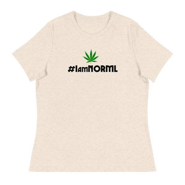 #IAmNORML Women's Relaxed T-Shirt - Proud Libertarian - Peachtree NORML