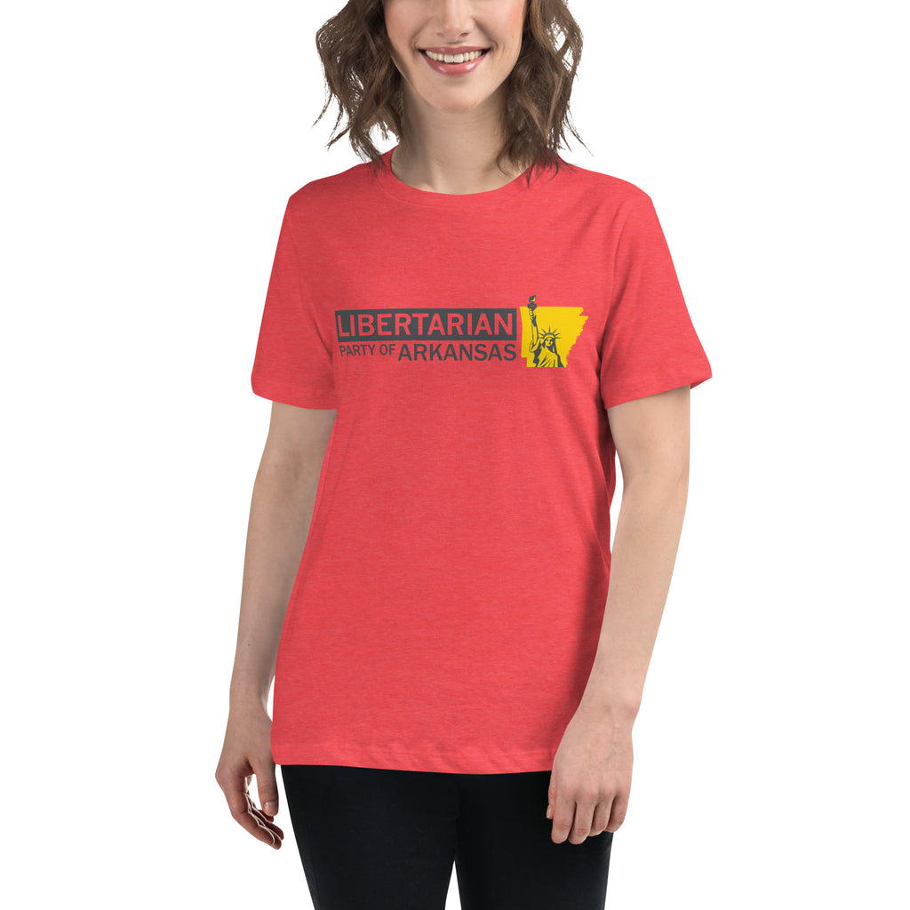 Libertarian Party of Arkansas Women's Relaxed T-Shirt - Proud Libertarian - Libertarian Party of Arkansas