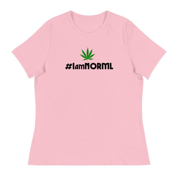 #IAmNORML Women's Relaxed T-Shirt - Proud Libertarian - Peachtree NORML