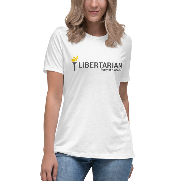 Libertarian Party of Alabama Women's Relaxed T-Shirt - Proud Libertarian - Libertarian Party of Alabama