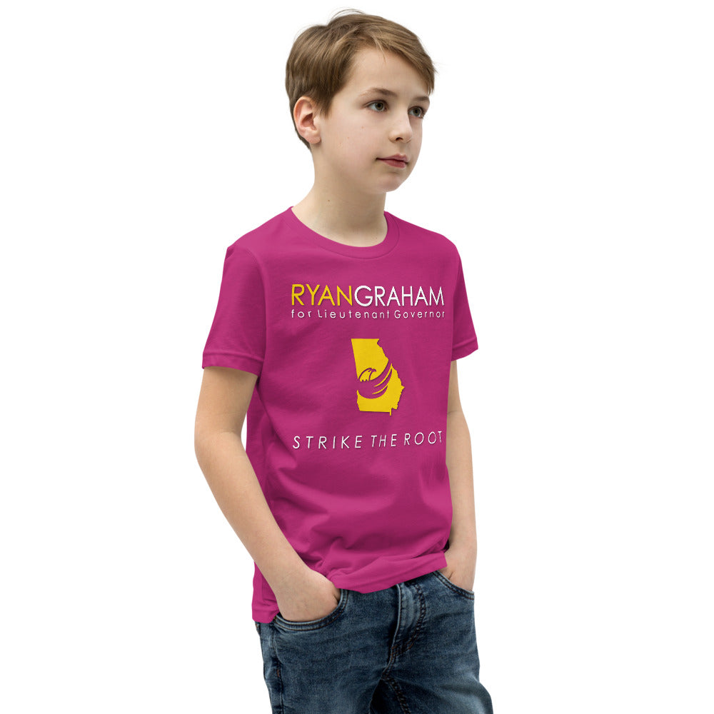 Ryan Graham for Georgia Youth Short Sleeve T-Shirt - Proud Libertarian - Graham for Georgia