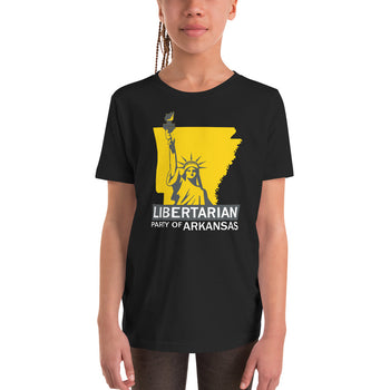 LP Arkansas Youth Short Sleeve T-Shirt - Proud Libertarian - Libertarian Party of Arkansas